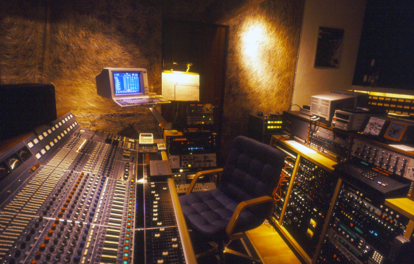 The NEVE 8024 and the sound effects rack