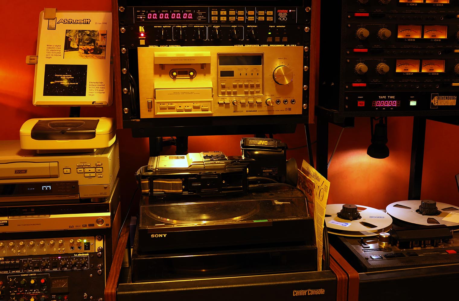 Tape recorders and misc. gear
