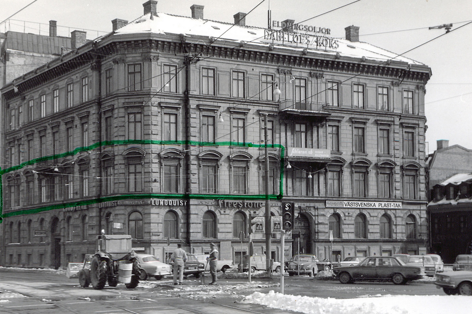 Kanaltorget Studio was situated on 2nd floor of this nice old building