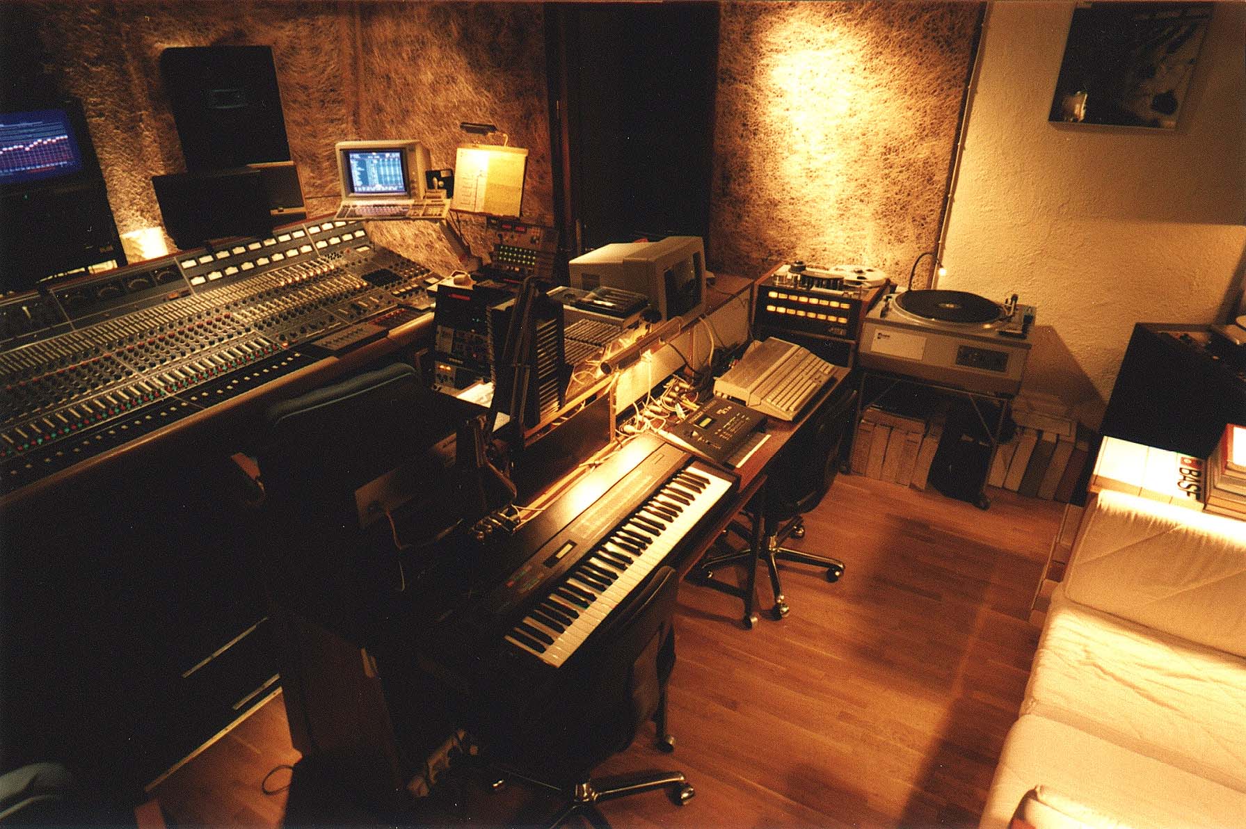 Another view of the control room in Studio 1